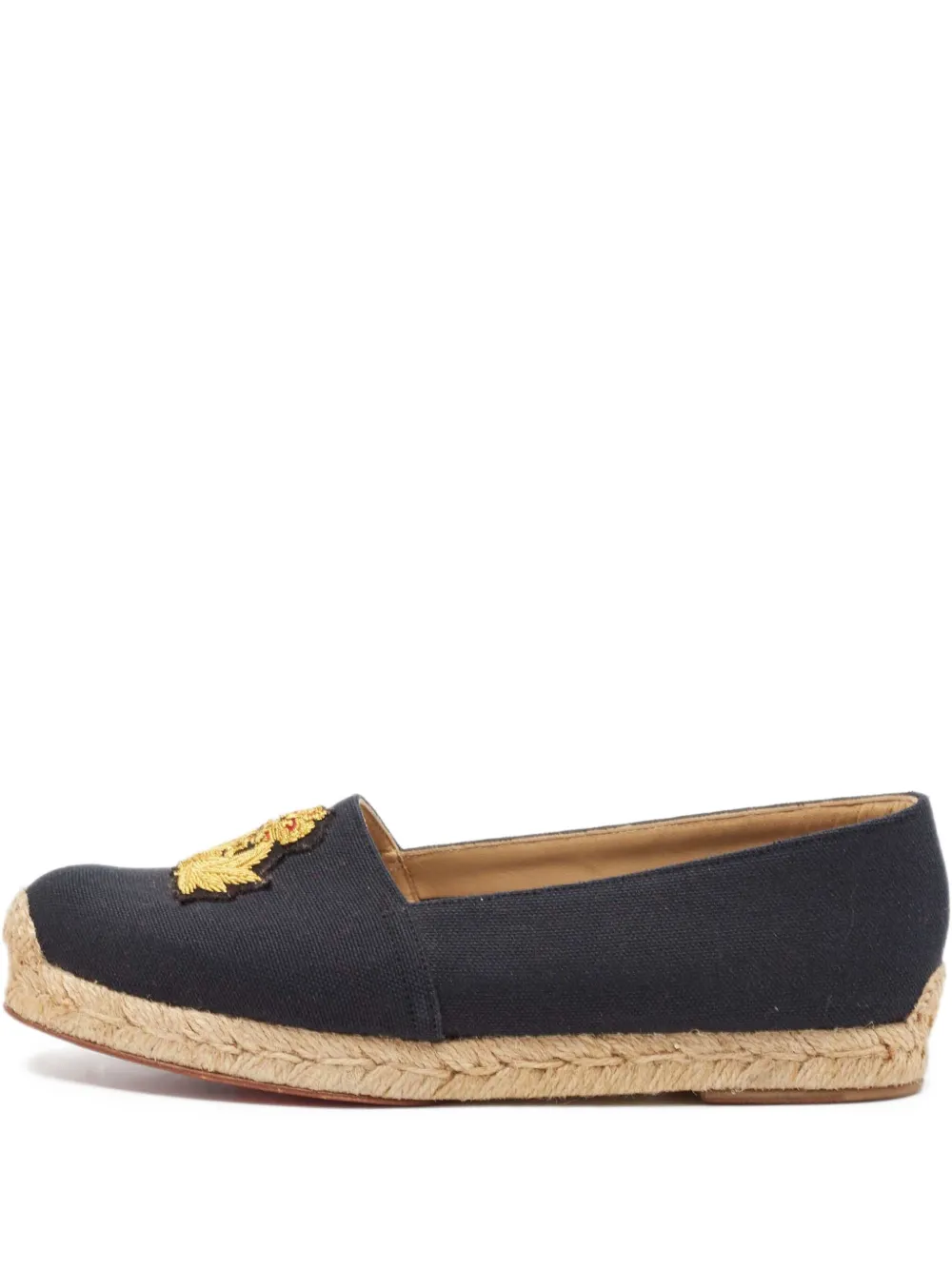 Christian Louboutin Pre-Owned alpargatas con cierre | azul | Image 1