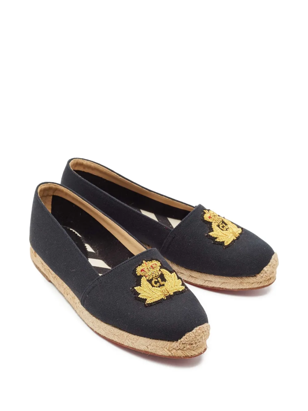 Christian Louboutin Pre-Owned alpargatas con cierre | Image 2