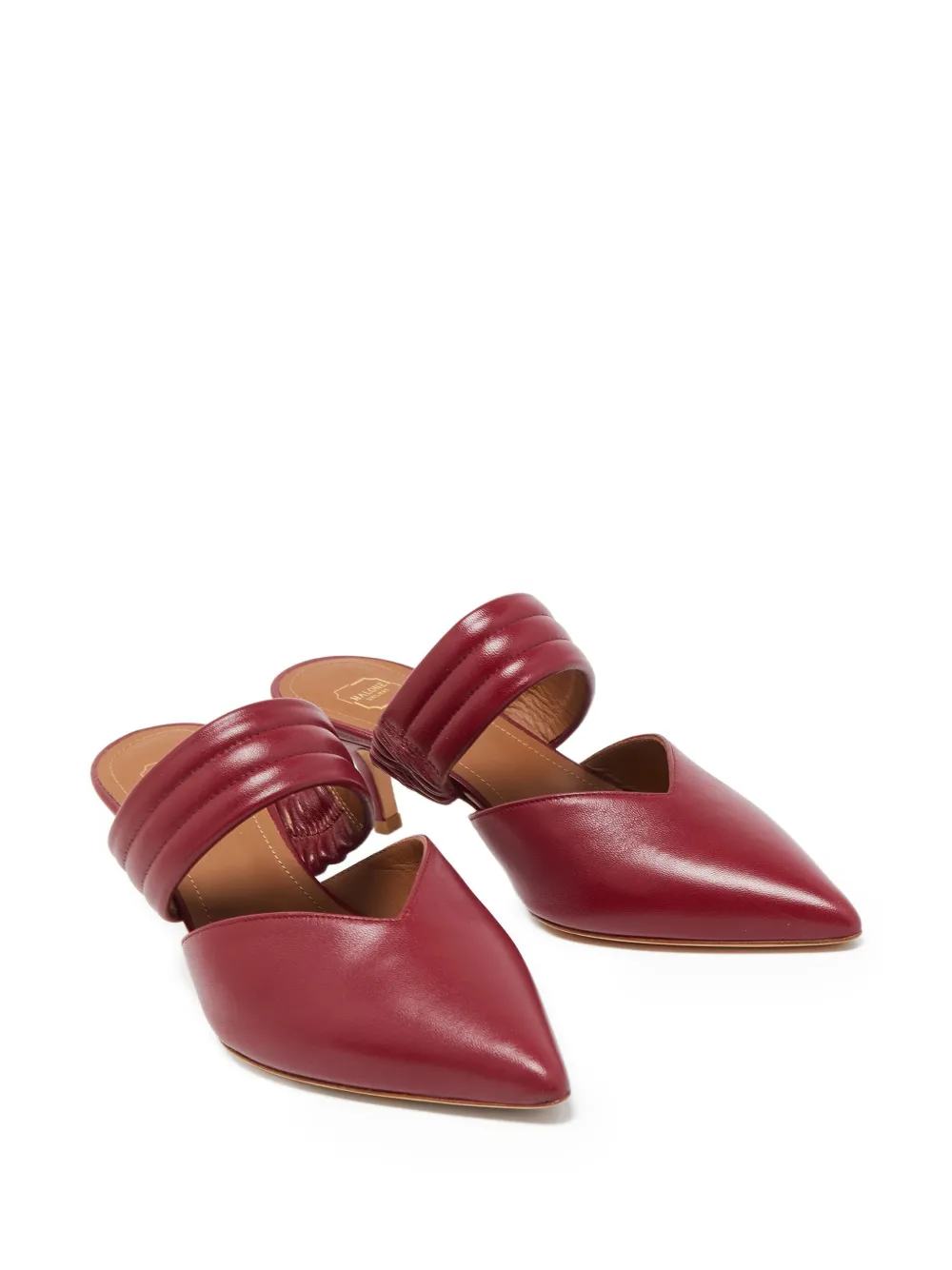 Malone Souliers Leren muiltjes - Rood