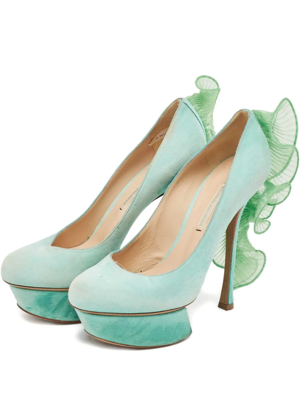2024 140mm suede pumps