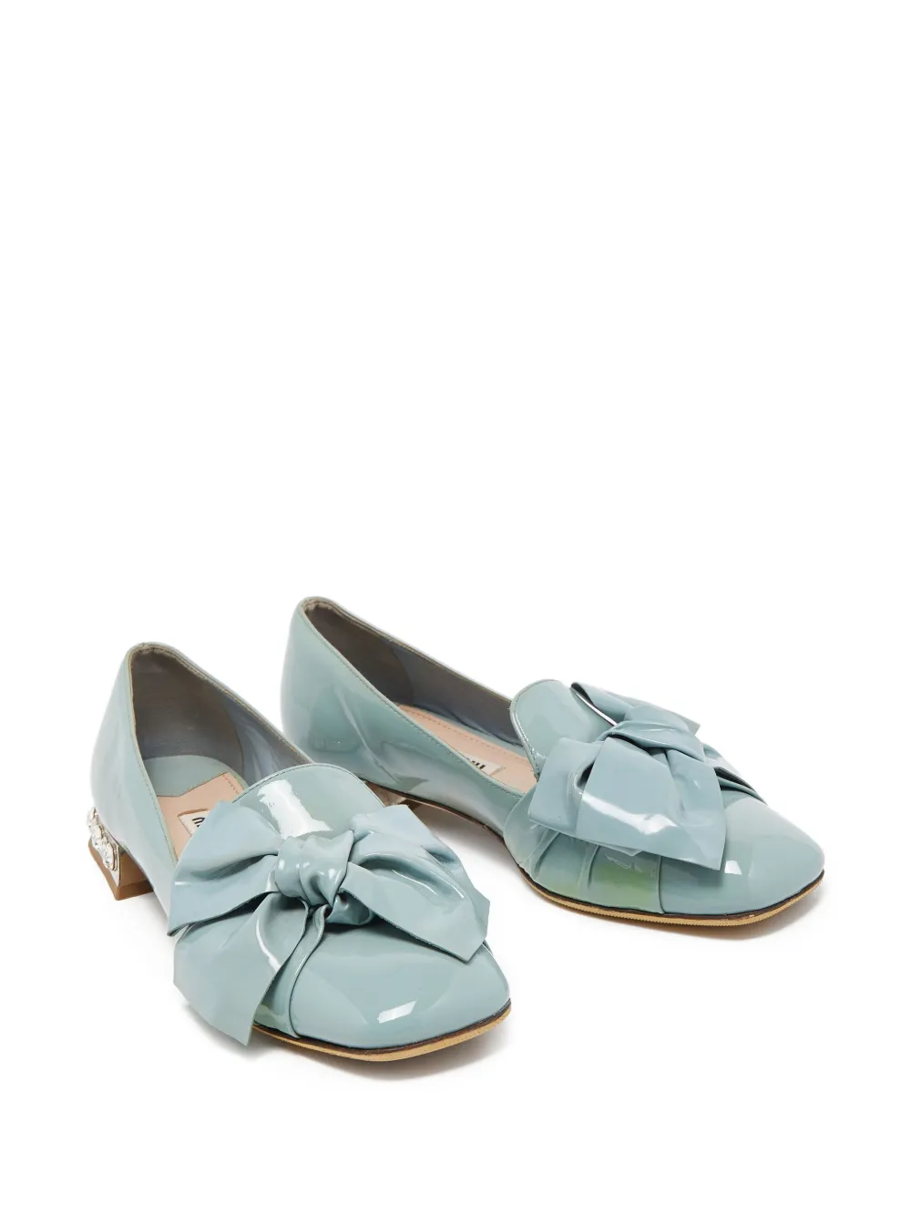 Miu Miu Pre-Owned bow-detailed pumps | Image 2