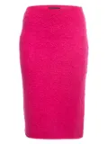 Versace Pre-Owned mohair-blend skirt - Pink