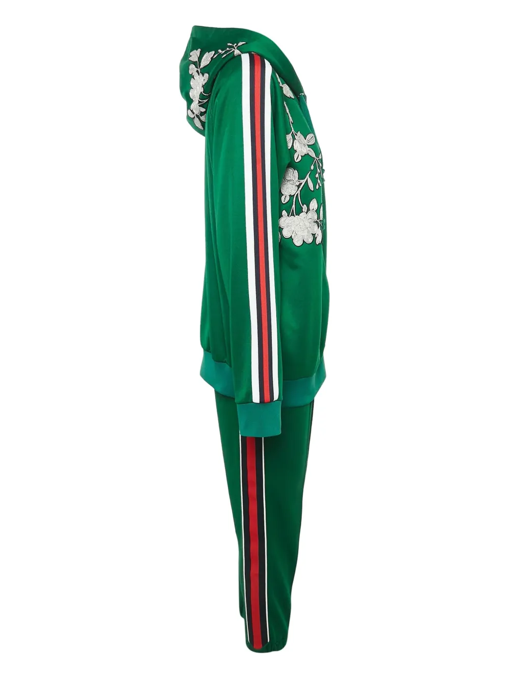Gucci Pre-Owned floral-embroidered tracksuit | Image 2