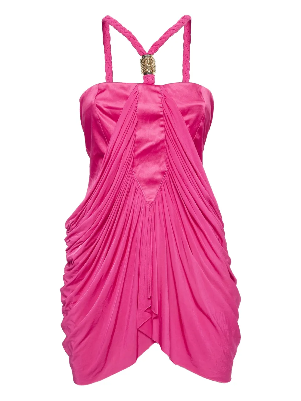 Elisabetta Franchi pre-owned draped halterneck top | Pink | Image 1