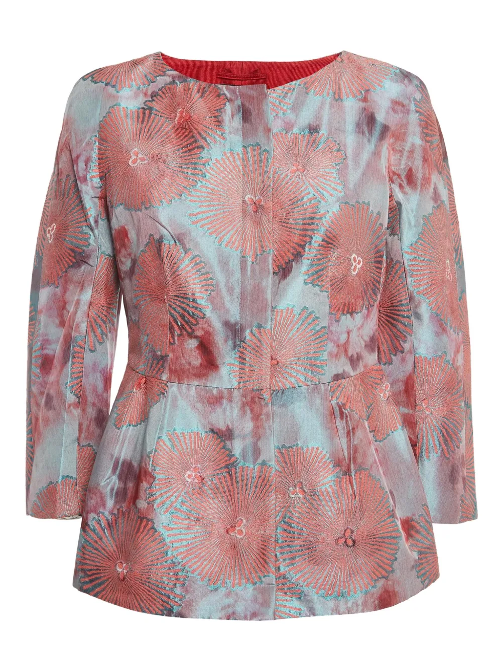 Giorgio Armani Pre-Owned jacquard top | Pink | Image 1
