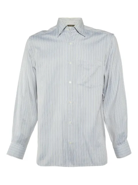 Ermenegildo Zegna Vintage chest-pocket striped shirt