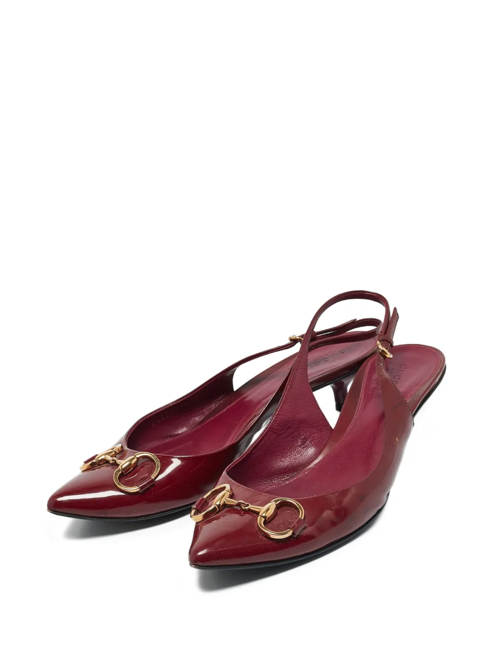 Gucci Pre-Owned Slingback pumps - Rood