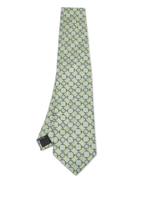 Christian Dior Pre-Owned floral-print tie