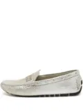 Louis Vuitton Pre-Owned metallic loafers - Silver
