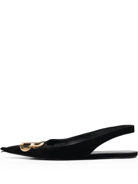 Balenciaga Pre-Owned BB slingback pumps