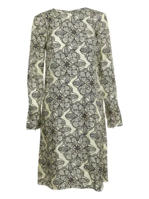 adidas originals x liberty london mesh maxi dress Adidas Originals X Liberty London Tonal Maxi Dress In Multicolor / Chalk  White / Ambient Sky / Night Indigo - 20% Off