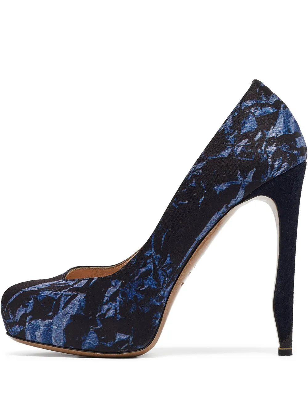 Nicholas Kirkwood pre-owned 125mm platform pumps | Blue | Image 1