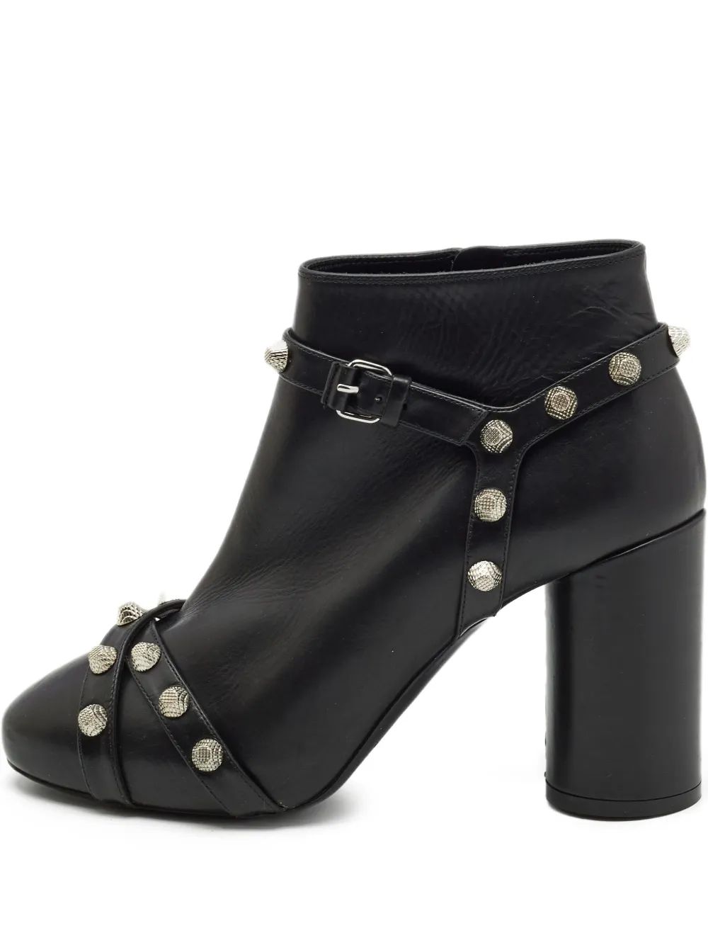 Balenciaga Pre-Owned 90mm stud-embellished ankle boots | Black | Image 1