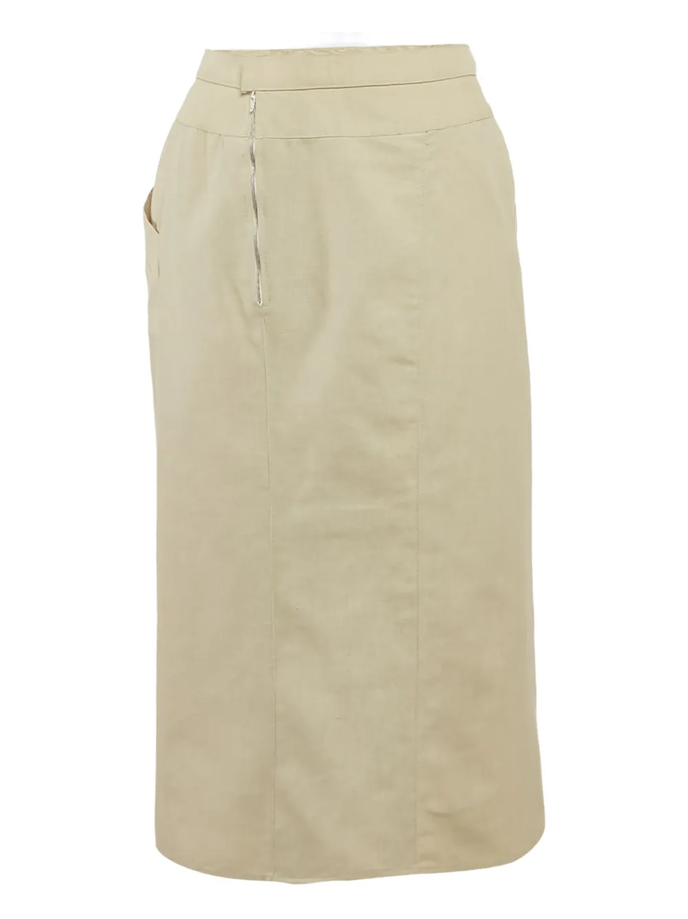Chloé Pre-Owned jupe en coton | tons neutres | Image 1