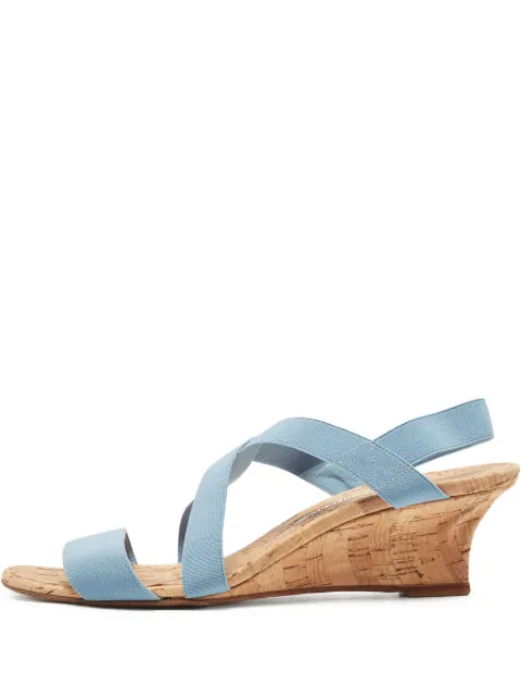 Manolo Blahnik pre-owned 60mm Terwe wedge sandals