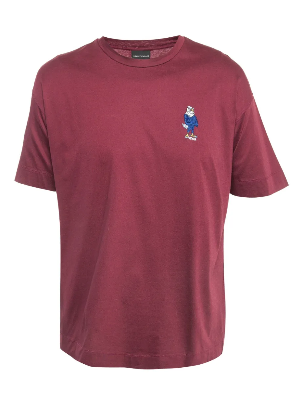 Emporio Armani Pre-Owned playera con bordado | rojo | Image 1