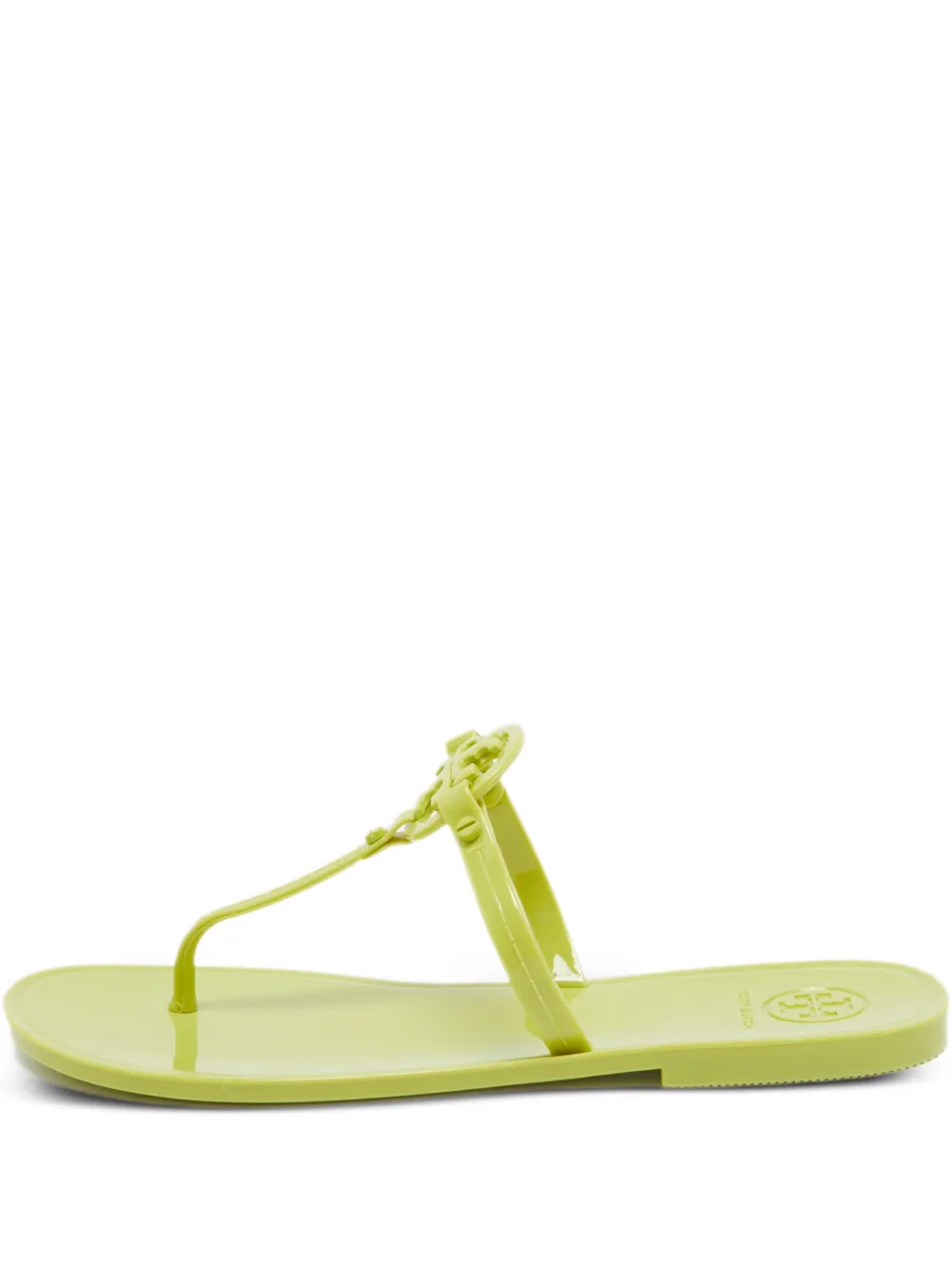 Tory Burch プレオウンド Miller フラットサンダル - グリーン Tory Burch プレオウンド Miller フラットサンダル - グリーン