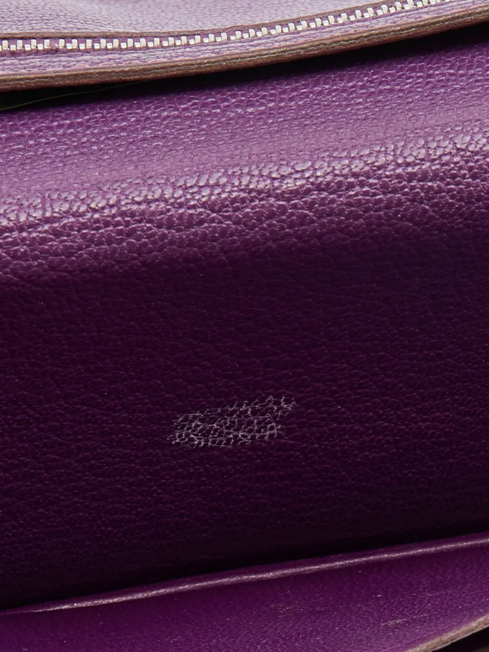 Pre-owned Hermes Bearn Leather Wallet