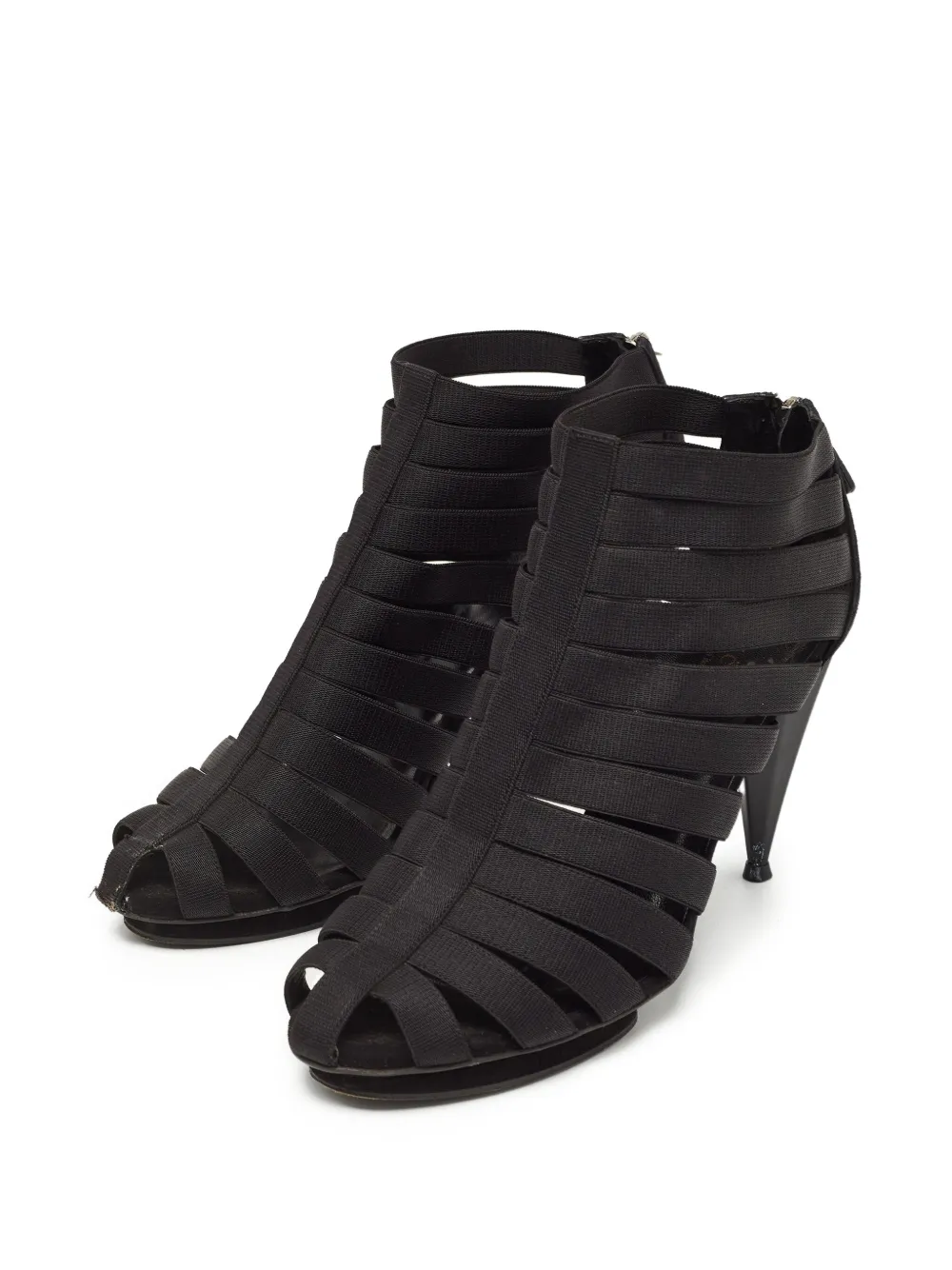 Gucci Pre-Owned 100mm platform booties | Image 2