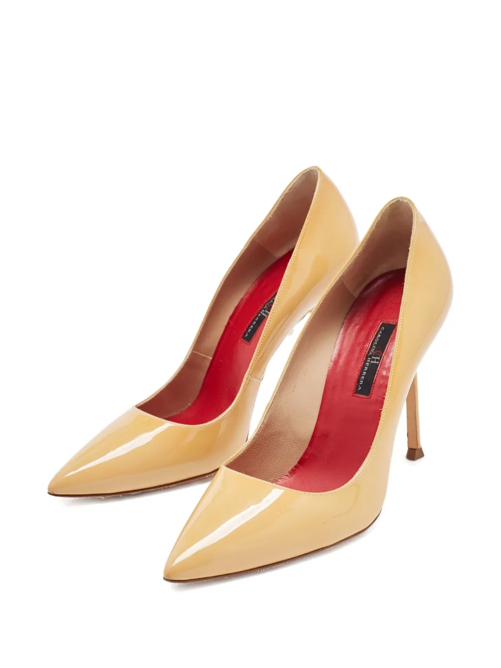 Carolina Herrera Vintage pre-owned 115mm patent-finish pumps | Image 2