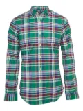 Polo Ralph Lauren Vintage pre-owned plaid-pattern shirt - Green