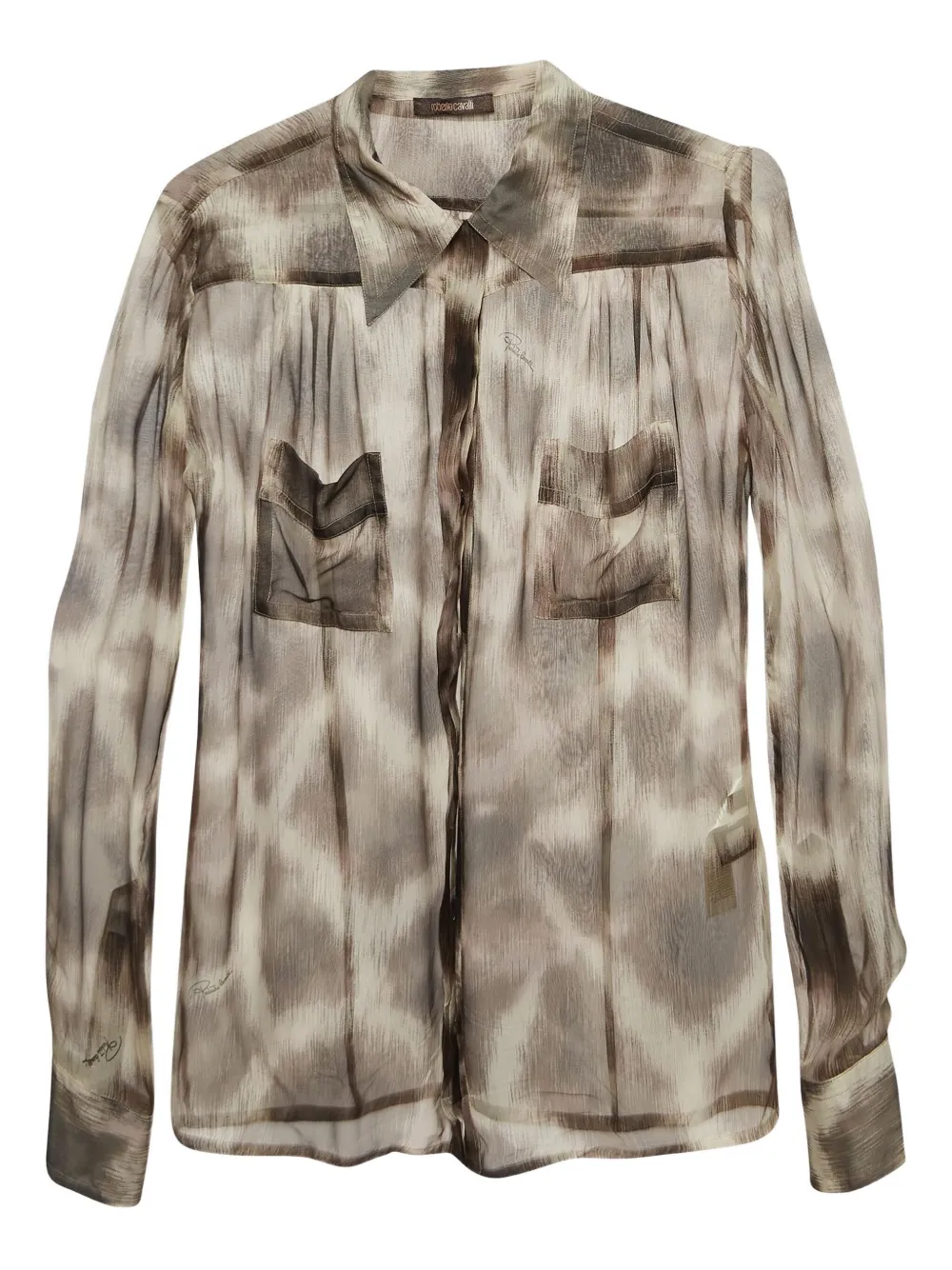 Pre-owned silk shirt