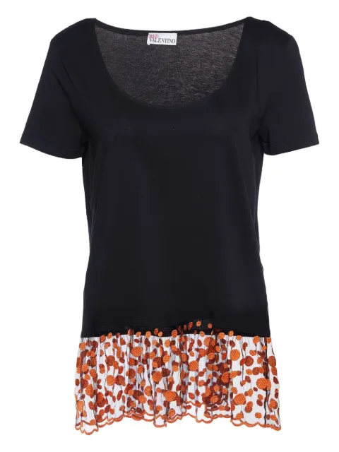 Valentino Pre-Owned embroidered cotton top
