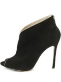 Gianvito Rossi Pre-owned 105mm peep-toe stiletto boots - Black