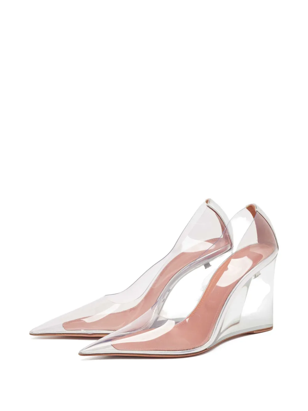 Amina Muaddi Pre-owned 95mm wedge pumps | Image 2