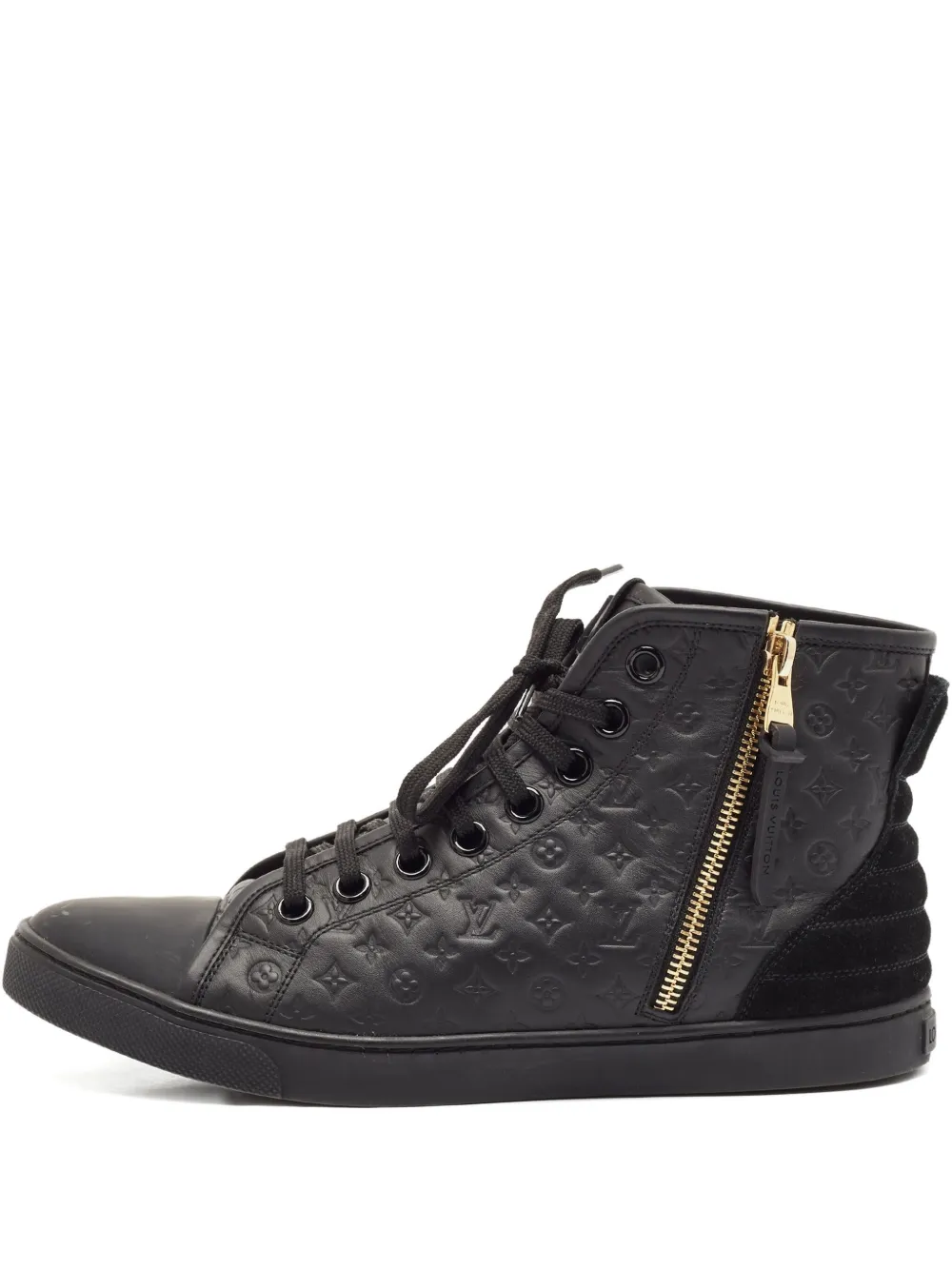 Louis Vuitton Pre-Owned モノグラム スニーカー - ブラック Louis Vuitton Pre-Owned モノグラム スニーカー - ブラック