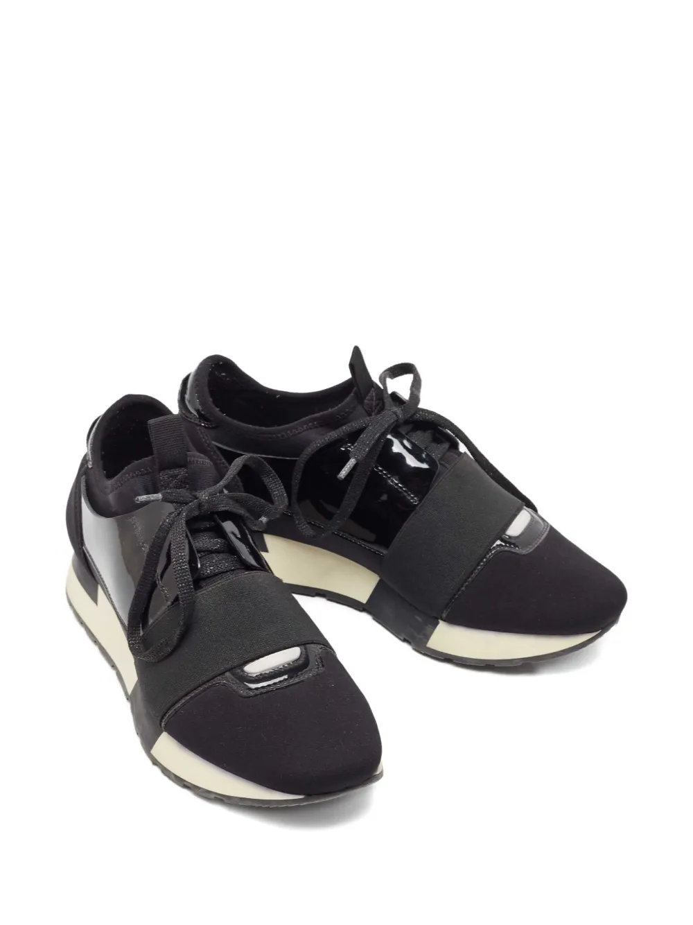 Balenciaga Pre-Owned Race Runner sneakers - Zwart
