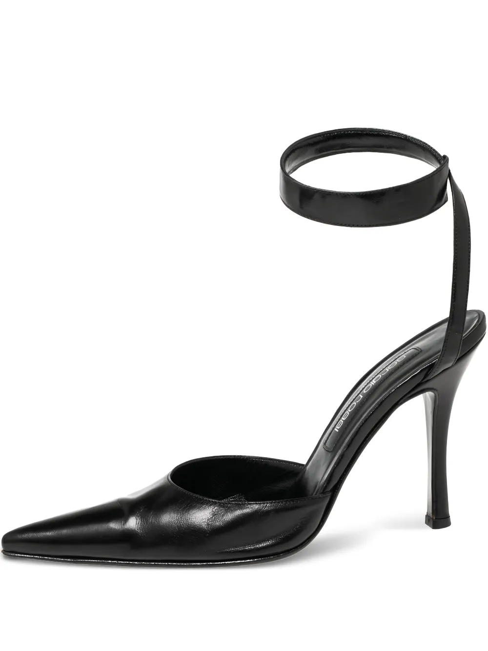Sergio Rossi Vintage 100mm D'Orsay pumps | Black | Image 1