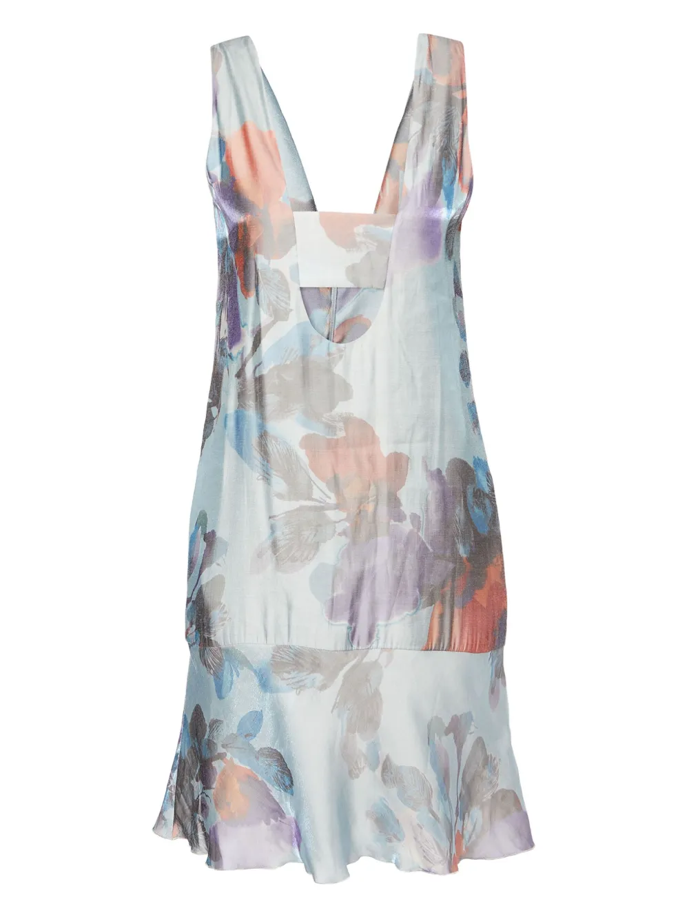 floral-print dress