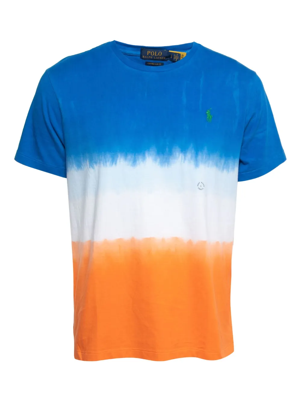 Polo Ralph Lauren Vintage dip-dye cotton t-shirt | Blue | Image 1