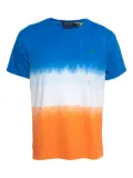Polo Ralph Lauren Vintage dip-dye cotton t-shirt - Blue
