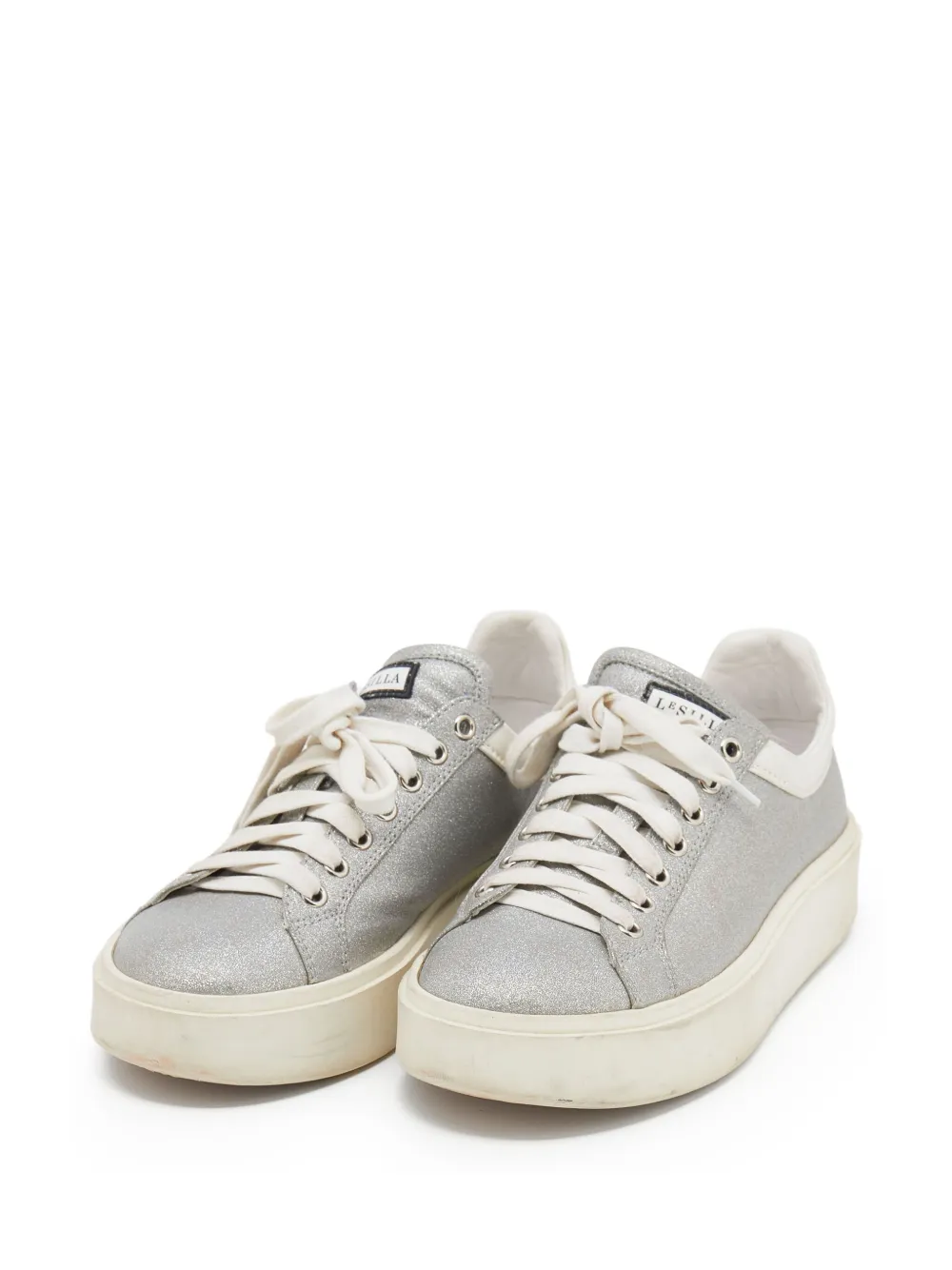 Le Silla pre-owned glitter-embellished sneakers | Image 2