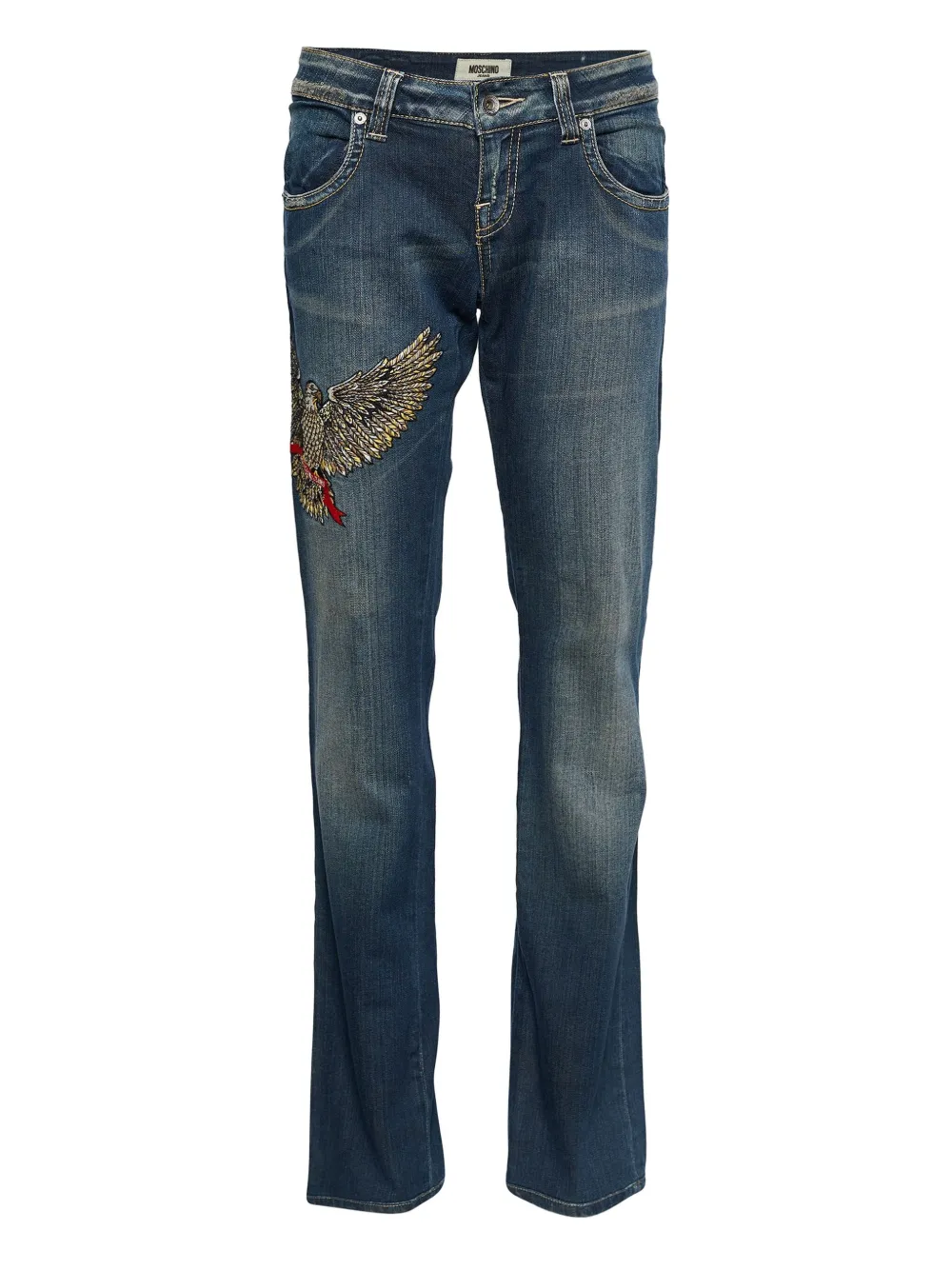 Moschino Pre-Owned straight-leg jeans | Blue | Image 1