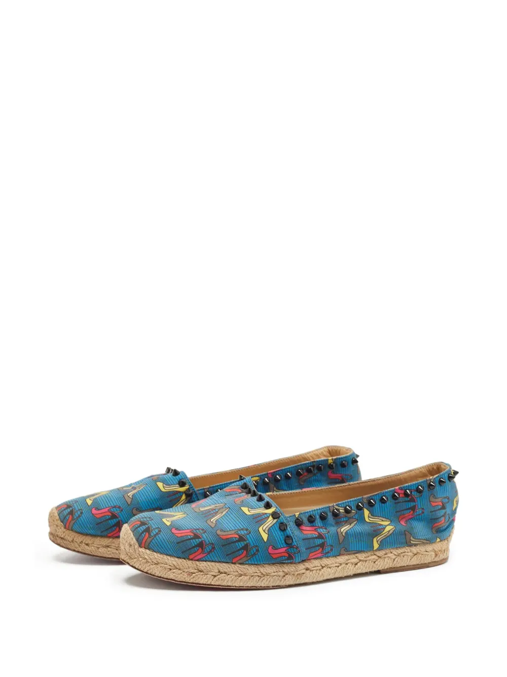 Christian Louboutin Pre-Owned Ares espadrilles - Blauw
