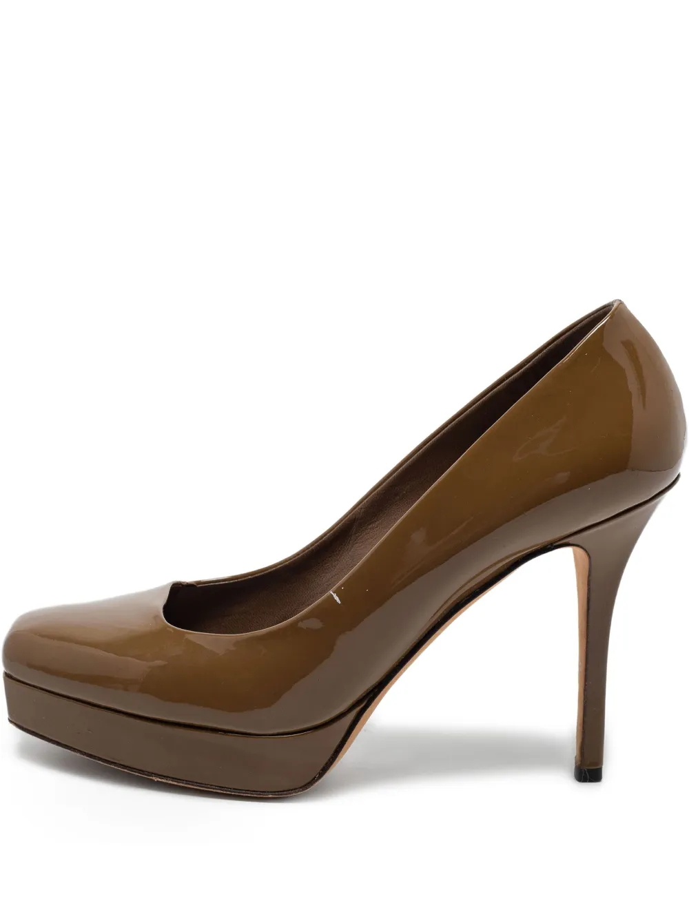 110mm leather pumps