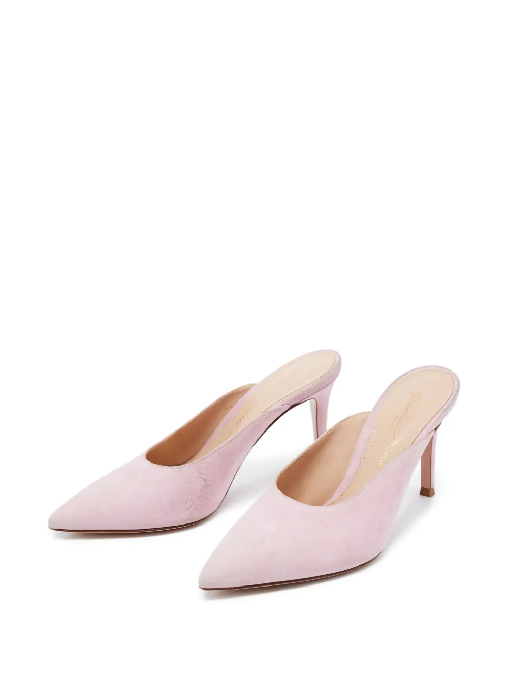 Gianvito Rossi pre-owned 80mm pointed-toe mules | Image 2