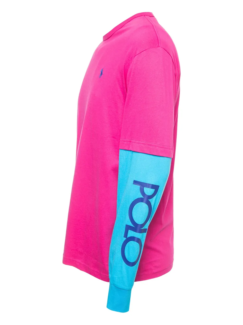 Polo Ralph Lauren Vintage pre-owned colourblock long-sleeve T-shirt | Image 2