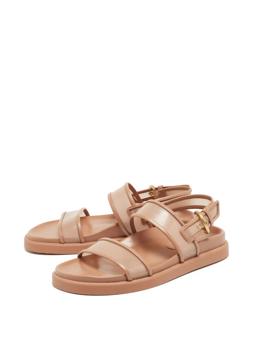 Gianvito Rossi Sandalen met meerdere bandjes - Beige