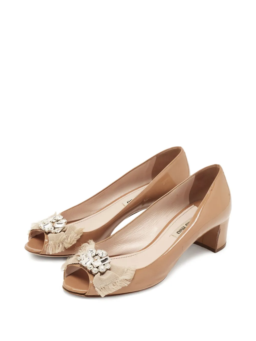 Miu Miu Pre-Owned zapatillas con tacón de 45mm | Image 2