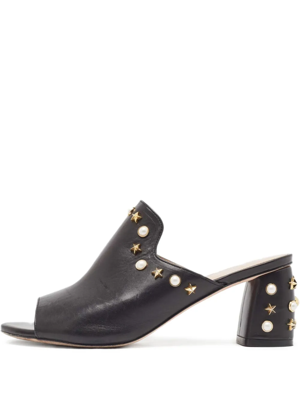 Stuart Weitzman мюли с искусственным жемчугом | черный | Image 1