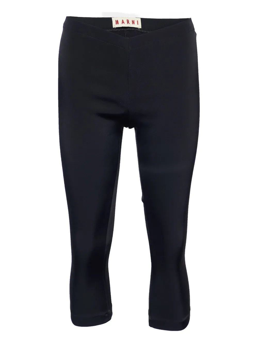 Pre-owned Marni Cropped Trousers In Black