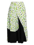 Stella McCartney Pre-Owned floral-print wrap skirt - Pink