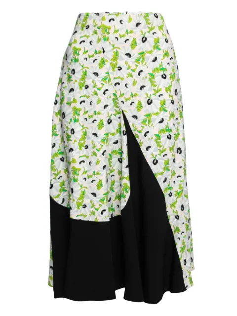 Stella McCartney Pre-Owned floral-print wrap skirt