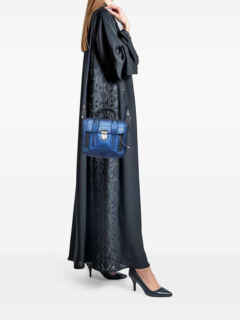 3.1 Phillip Lim pre-owned Pashli textured leather satchel bag | Image 2