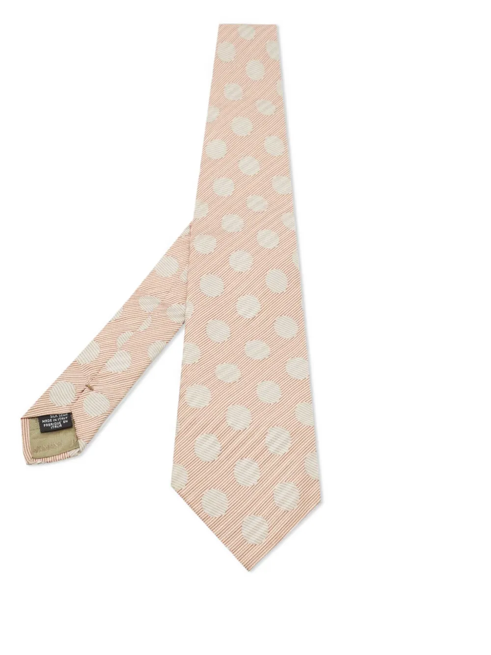 Giorgio Armani Pre-Owned 2024 polka dot silk tie | Pink | Image 1