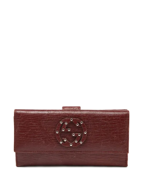 Gucci Pre-owned Soho Wallet in Brown